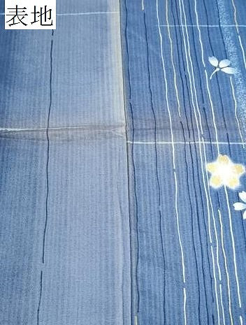 平和屋着物∴夏物　浴衣　舞桜間道　金彩　逸品　未使用　CABK5530ng