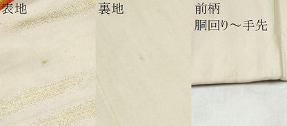 平和屋着物●アンティーク　大正ロマン　九寸名古屋帯　尾長鳥　金銀糸　正絹　逸品　CABK5605hy