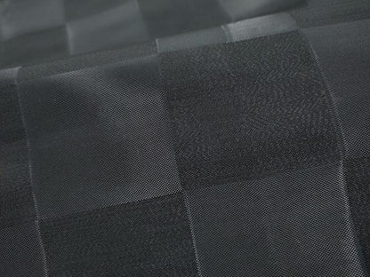 平和屋着物●染色作家　斉藤三才　六通柄袋帯　市松文様　三才鳥　さが美扱い　正絹　逸品　CABK5627hy