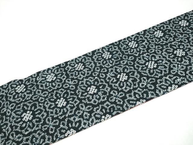 平和屋着物●名門　藤娘きぬたや・総絞り　九寸名古屋帯　舞花文　正絹　逸品　CABK5665hy