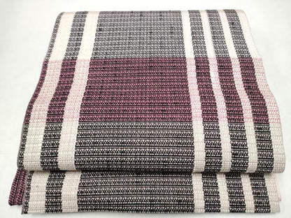 平和屋着物●八寸名古屋帯　間道　正絹　逸品　CABK5678hy