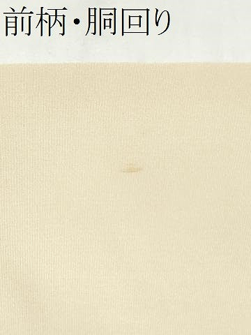 平和屋着物●塩瀬　九寸名古屋帯　霞文　金彩　正絹　逸品　CABK5696hy