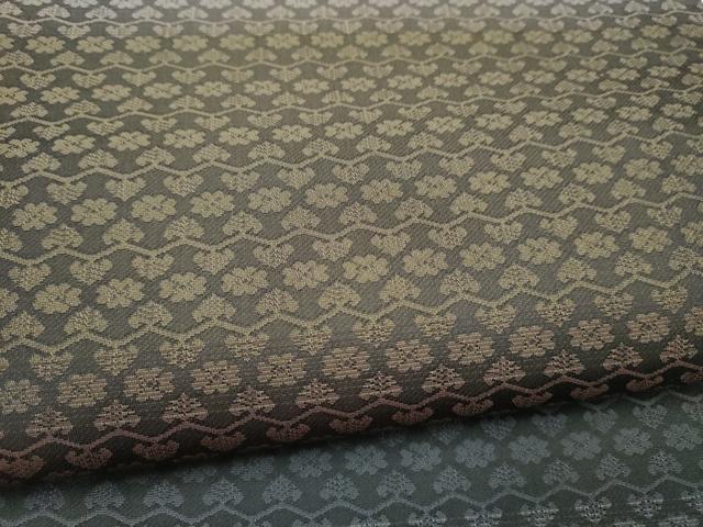 平和屋着物●両面　全通柄袋帯　唐草丸文　金銀糸　正絹　逸品　CABK5730hy