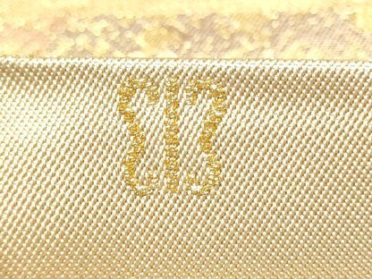 平和屋着物●西陣　川島織物六通柄　本袋帯　花唐草文　金銀糸　正絹　逸品　CABK5738hy
