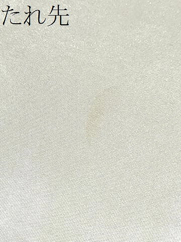 平和屋着物●加賀友禅の巨匠　初代　由水十久　西陣　長嶋成織物　ながしま帯　太鼓柄袋帯　童子花文　瀞銀錦　正絹　逸品　CABK5747hy