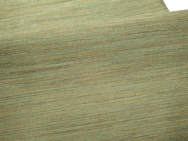 平和屋着物●両面　全通柄袋帯　間道　正絹　逸品　CABK5750hy