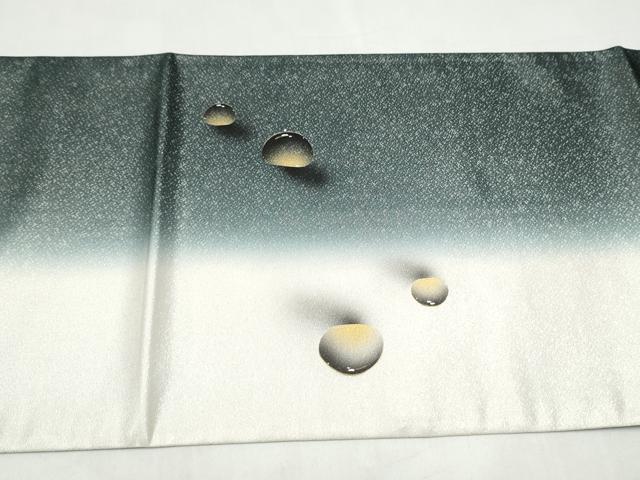 平和屋着物●染色作家　青木龍雲　太鼓柄袋帯　手描き　水玉　金彩　正絹　逸品　CABK5768hy