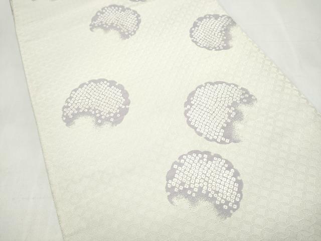 平和屋着物●両面　両方向　全通柄袋帯　花唐草文　正絹　逸品　CABK5777hy