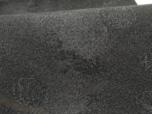 平和屋着物▽世界的友禅作家　千地泰弘　千地天女　全通柄袋帯　スリーシーズン　春夏秋　よろけ縞　金糸　正絹　逸品　CABK5807hy