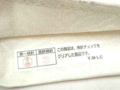 平和屋着物▽BANKANわものや　六通柄袋帯　スリーシーズン　春夏秋　花唐草文　銀糸　たとう紙付き　正絹　逸品　CABK5820hy