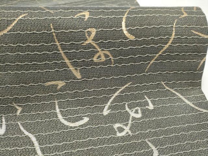 平和屋着物▽創業280年　誉田屋源兵衛　両面　六通柄袋帯　スリーシーズン　春夏秋　色紙重ね飛鶴花文　金銀糸　正絹　逸品　CABK5844hy
