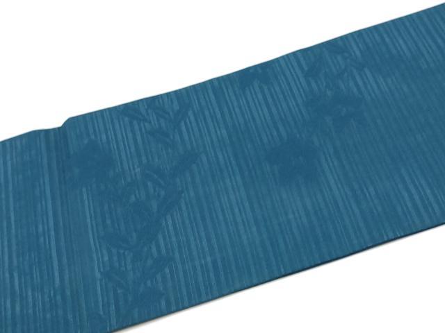 平和屋着物＊夏物　九寸寸名古屋帯　枝葉文　正絹　逸品　CABK5862hy
