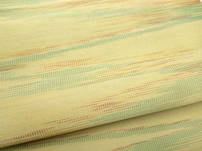 平和屋着物●爪掻本綴作家　伊達静　八寸名古屋帯　霞文　正絹　逸品　CABK5893hy