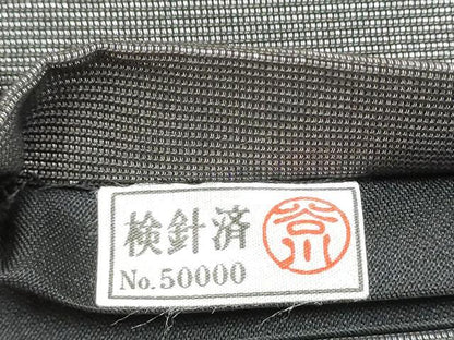 平和屋着物●太鼓柄袋帯　吉祥花文　金糸　正絹　逸品　CABK5943hy