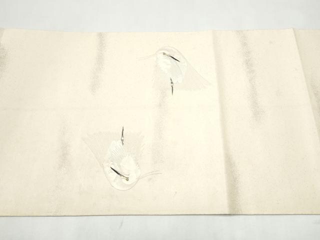 平和屋着物●太鼓柄袋帯　西内利夫　酒麗　志良佐喜　正絹　逸品　CABK5951hy
