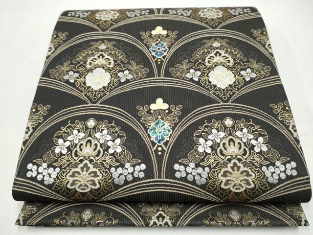 平和屋着物●袋帯　螺鈿　和・づくし　金彩　正絹　逸品　CABK5960hy