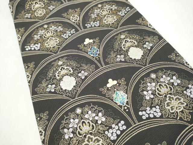 平和屋着物●袋帯　螺鈿　和・づくし　金彩　正絹　逸品　CABK5960hy