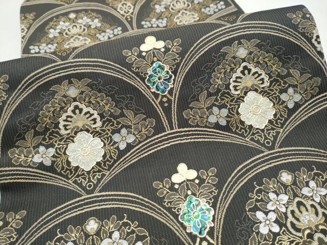 平和屋着物●袋帯　螺鈿　和・づくし　金彩　正絹　逸品　CABK5960hy