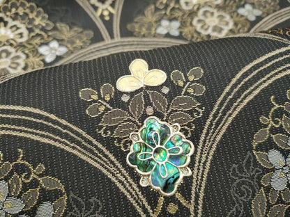 平和屋着物●袋帯　螺鈿　和・づくし　金彩　正絹　逸品　CABK5960hy