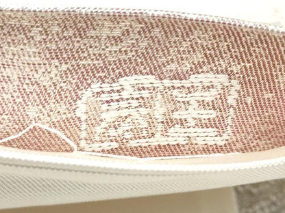 平和屋着物●中国三大刺繍　総相良刺繍　老舗織元　泰生織物　太鼓柄袋帯　和なさがら　花唐草文　本漆箔　正絹　逸品　CABK5976hy