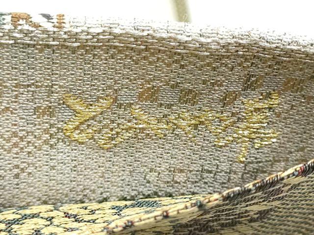 平和屋着物●西陣　とみや織物謹製　とみや帯　両面　六通柄袋帯　そよ風　金糸　証紙付き　正絹　逸品　CABK5996hy