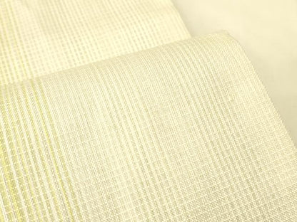 平和屋着物▽半幅帯　スリーシーズン　春夏秋　霞文　正絹　逸品　CABK6362ak