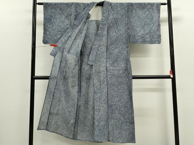 平和屋着物∴夏物　男性　浴衣　有松鳴海絞り　三浦絞り　綿　逸品　CABK6401ze