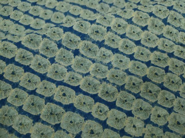 平和屋着物∴夏物　浴衣　有松鳴海絞り　蜘蛛絞り　綿　逸品　CABK6466ze