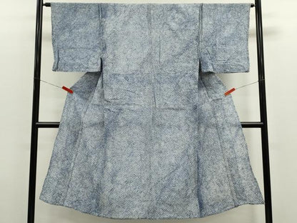 平和屋着物∴夏物　男性　浴衣　三浦絞り　綿　逸品　未使用　CABK6471ze