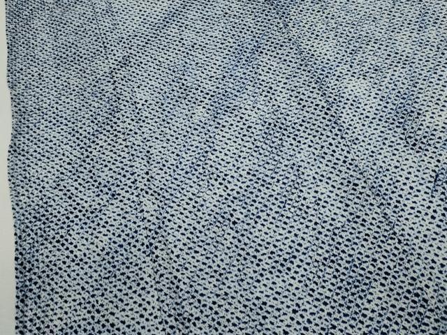 平和屋着物∴夏物　男性　浴衣　三浦絞り　綿　逸品　未使用　CABK6471ze