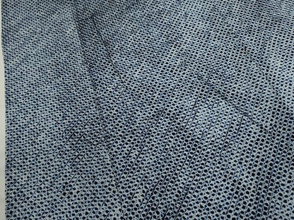 平和屋着物∴夏物　男性　浴衣　有松鳴海絞り　三浦絞り　綿　逸品　CABK6493ze