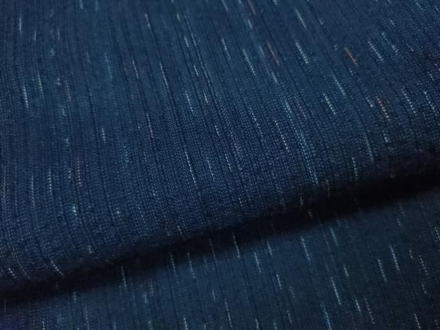 平和屋着物∴夏物　阿波しじら織　浴衣　縞　逸品　CABK6595ze