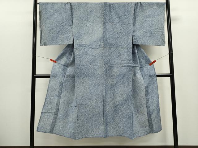 平和屋着物∴夏物　男性　浴衣　有松鳴海絞り　三浦絞り　綿　逸品　CABK6687ze