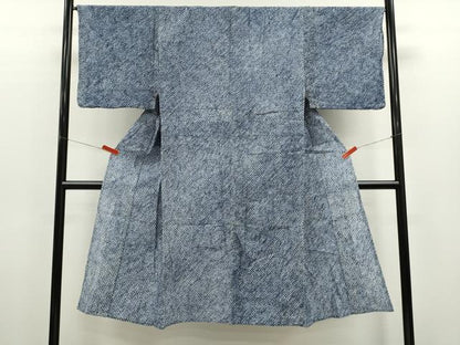 平和屋着物∴夏物　男性　浴衣　有松鳴海絞り　三浦絞り　綿　逸品　CABK6705ze