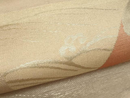平和屋着物＊夏物　六通柄袋帯　地紙立波松文　金糸　正絹　逸品　CABK6823rv