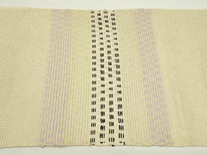 平和屋着物＊夏物　八寸名古屋帯　捩り織　横段文　正絹　逸品　未使用　CABK6828rv