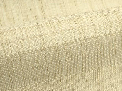 平和屋着物＊夏物　九寸名古屋帯　横段文　麻　逸品　CABK6833rv