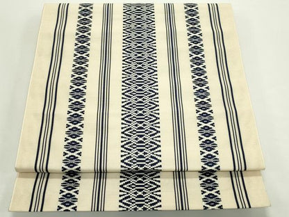 平和屋着物＊夏物　本場筑前博多織　八寸名古屋帯　紗献上　正絹　逸品　CABK6840rv