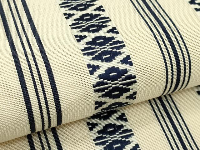 平和屋着物＊夏物　本場筑前博多織　八寸名古屋帯　紗献上　正絹　逸品　CABK6840rv