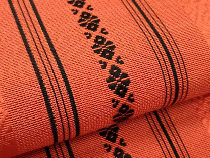 平和屋着物＊夏物　本場筑前博多織　八寸名古屋帯　紗献上　正絹　逸品　CABK6842rv
