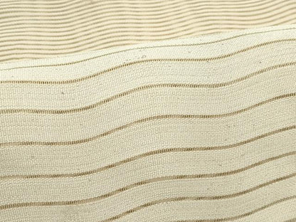 平和屋着物＊夏物　八寸名古屋帯　絽綴れ　よろけ縞　正絹　逸品　CABK6876rv