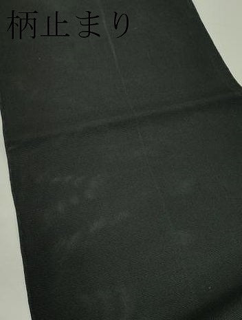 平和屋着物＊夏物　六通柄袋帯　楓　黒地　正絹　逸品　CABK6922rv