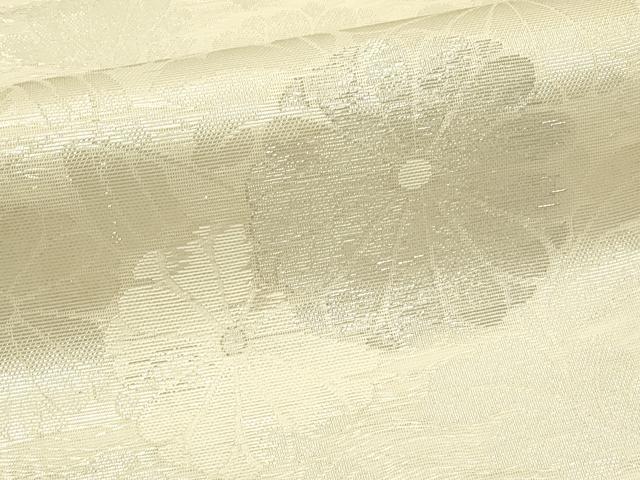 平和屋着物＊夏物　六通柄　本袋帯　沙本袋　菊籬文様　銀糸　正絹　逸品　CABK6978rv