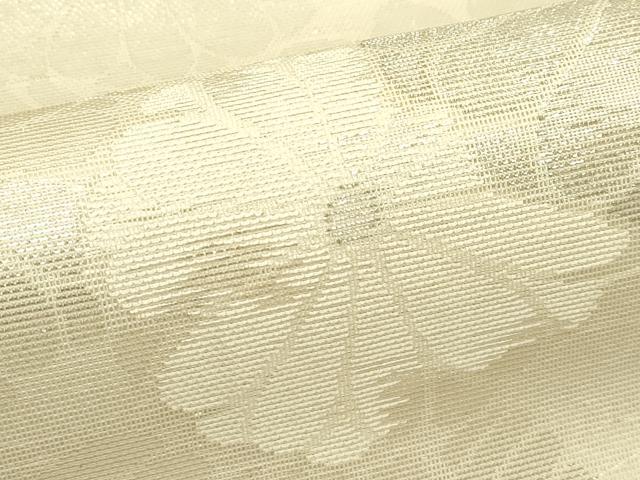 平和屋着物＊夏物　六通柄　本袋帯　沙本袋　菊籬文様　銀糸　正絹　逸品　CABK6978rv