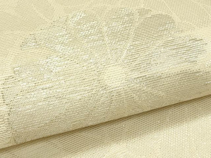 平和屋着物＊夏物　六通柄　本袋帯　沙本袋　菊籬文様　銀糸　正絹　逸品　CABK6978rv