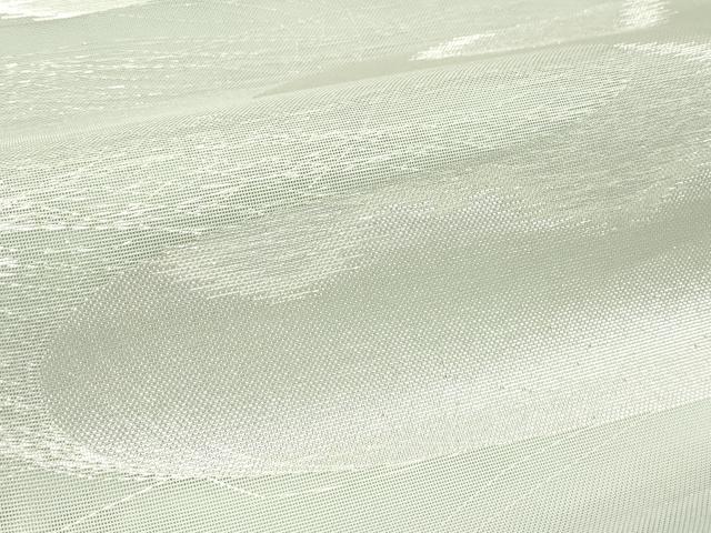 平和屋着物＊夏物　六通柄　本袋帯　エ霞文　銀糸　正絹　逸品　CABK6985rv