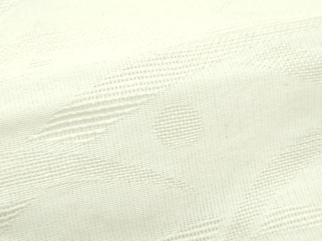 平和屋着物＊夏物　八寸名古屋帯　露芝文　生成り色　CABK6994rv