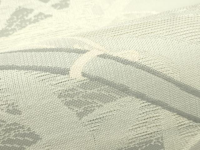 平和屋着物＊夏物　六通柄袋帯　流水籬文　正絹　逸品　CABK7004rv