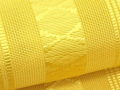 平和屋着物＊夏物　本場筑前博多織　八寸名古屋帯　紗献上　金色　正絹　逸品　未使用　CABK7022rv