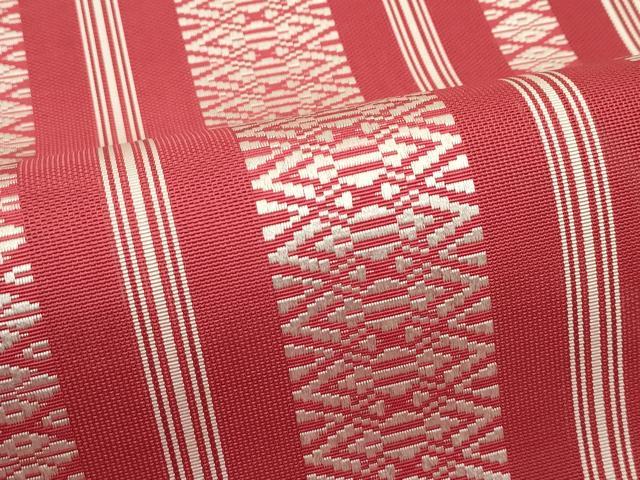 平和屋着物＊夏物　本場筑前博多織　八寸名古屋帯　紗献上　正絹　逸品　未使用　CABK7023rv